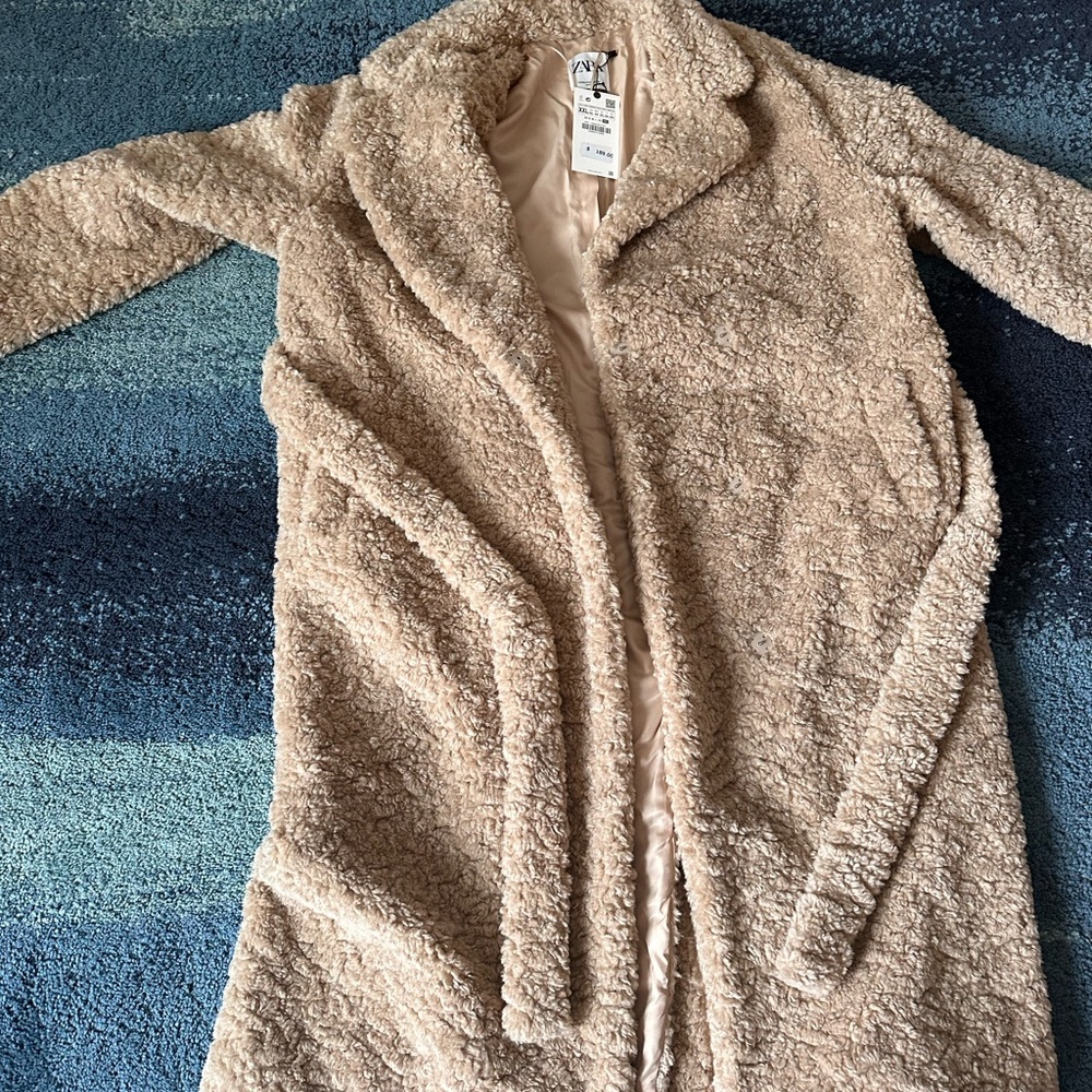 ZARA Teddy Coat